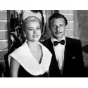 Grace Kelly and Oleg Cassini at the Premiere of Rear Window