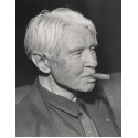 Carl Sandburg Smoking Cigar