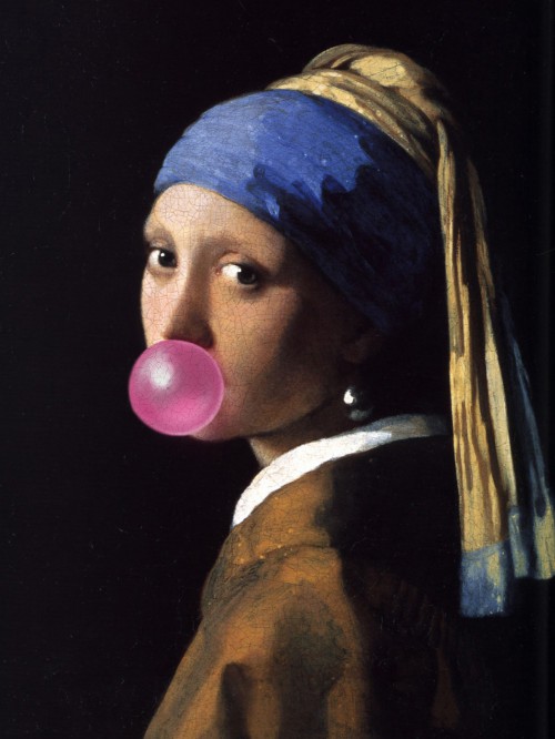 Girl with the Pearl Earring Bubble Gum