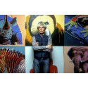 Andy Warhol with "Endangered Species" Series