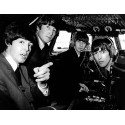 The Beatles in a Cockpit