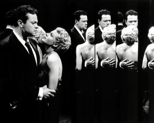 Orson Welles and Rita Hayworth in "The Lady from Shanghai"