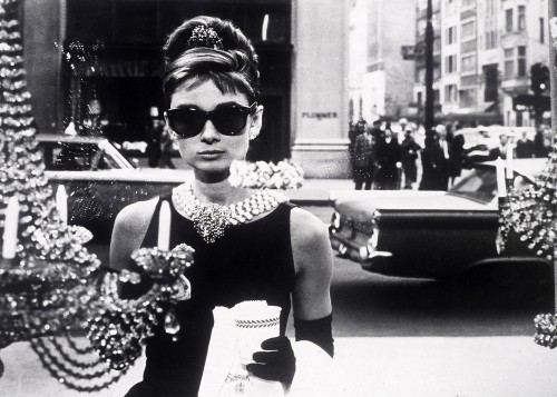 Audrey Hepburn in "Breakfast at Tiffany's"