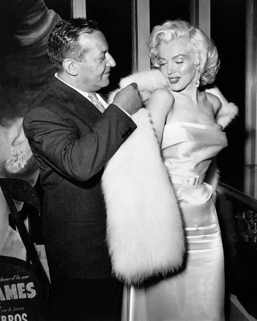 Ciro's Owner Herbert Hover and Marilyn Monroe