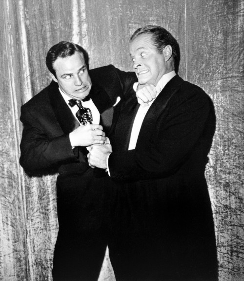 Marlon Brando and Bob Hope Fight Over Oscar