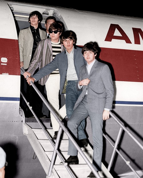 The Beatles Arriving