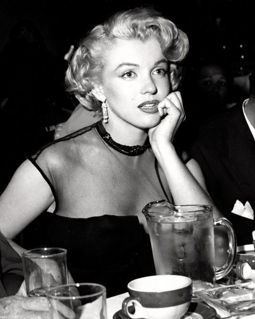 Marilyn Monroe at a Dinner Event