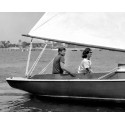 John F. Kennedy and Jackie Kennedy Sailing