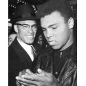 Malcolm X and Muhammad Ali