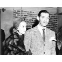 Clark Gable and Carole Lombard at Friend Jean Harlows Funeral