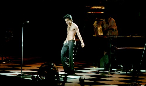 Prince Performing on Stage