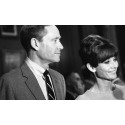 Audrey Hepburn Standing With Actor