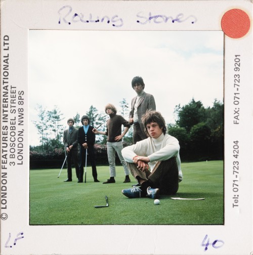 Rolling Stones Playing Golf