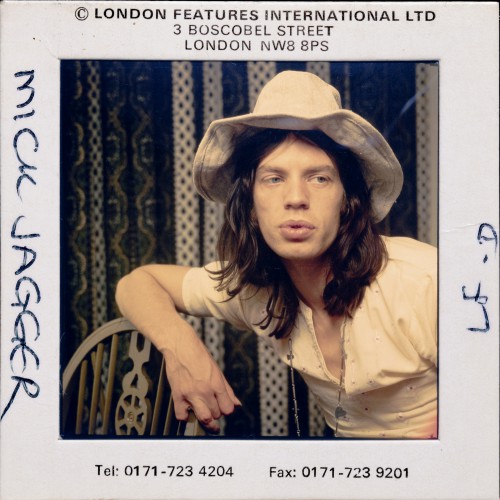 Mick Jagger in Bucket Hat