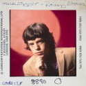 Mick Jagger Posed in the Studio